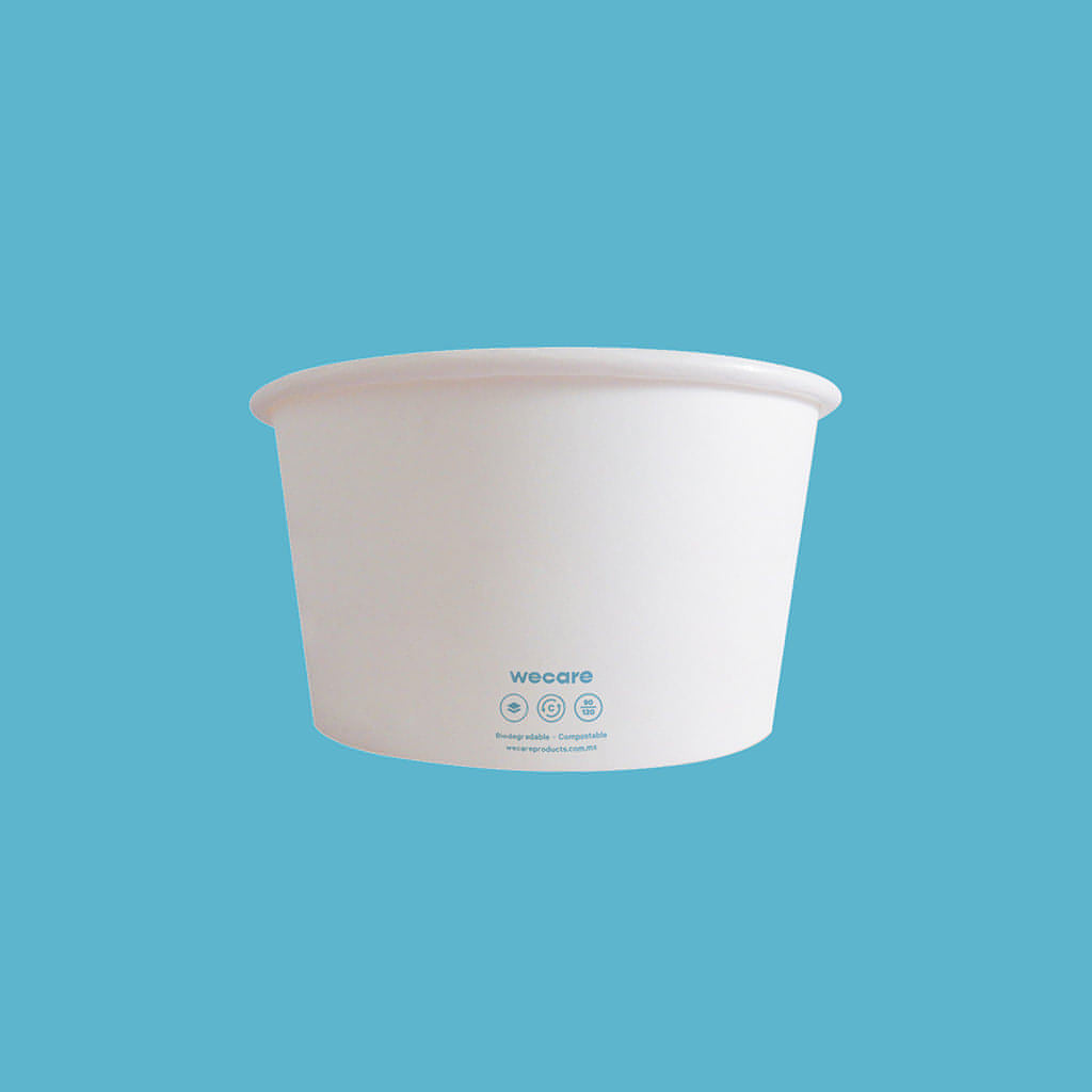 Contenedor Térmico Desechable y Biodegradable De 12 oz - We Care