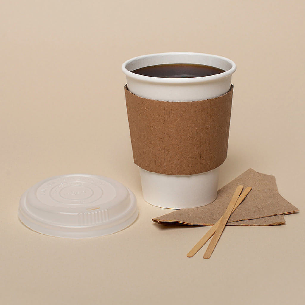 Tapa Cafetera Vaso Biodegradable De 10-20 Oz - We Care